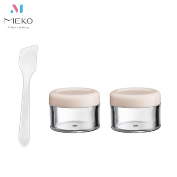 MEKO 七彩對瓶(15g) /分裝瓶/分裝罐/面霜罐/藥膏罐 N-011【官方旗艦店】