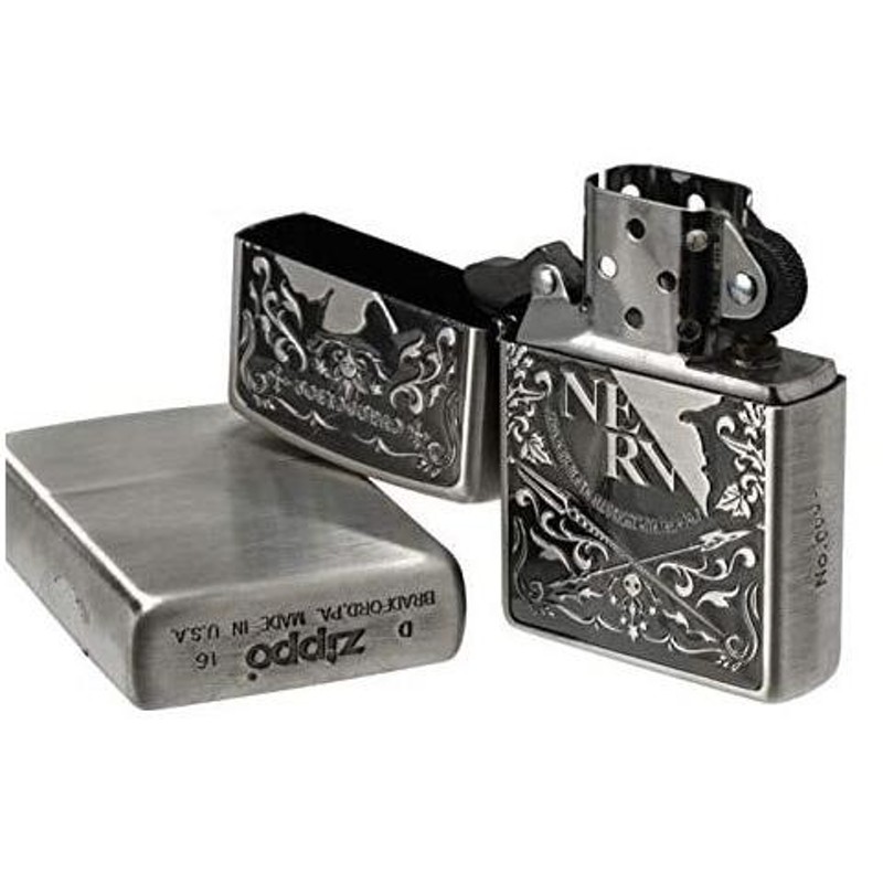 ZIPPO ジッポー エヴァンゲリオン エヴァンゲリヲン NERV EVAtic Elements Ver. ネルフ マーク&ギフトボックスセット