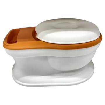 音樂兒童馬桶 PU款  橙色