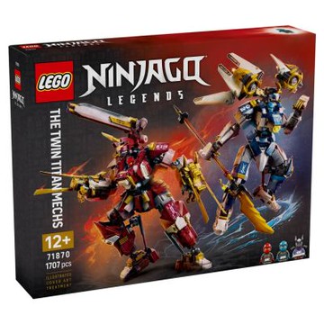 樂高LEGO 旋風忍者系列 - 71870 雙子鈦機械人
