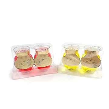 【蠟燭】12H 鳳梨果凍燭 敬神 禮佛