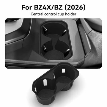 bZ4X水杯墊 2026年式 小改後專用 3D掃描開發專車專用純電車 bZ4X 快速安裝 可取下清潔水洗 台灣寄出