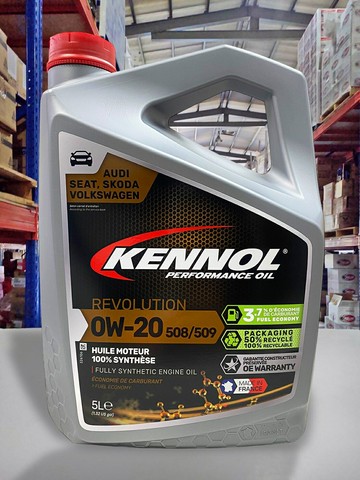 『油工廠』KENNOL REVOLUTION 0W20 全合成 汽車 機油 SN+ C5 508/509 C20 5L