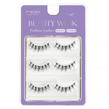 MEKO 專屬C位韓系無痕假睫毛  派對款  1組