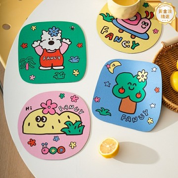 【速幹防燙】硅藻泥餐墊 隔熱墊 杯墊 碗墊 鼠標墊 廚房墊 吸水防滑 耐高溫 多規格可選 餐桌必備