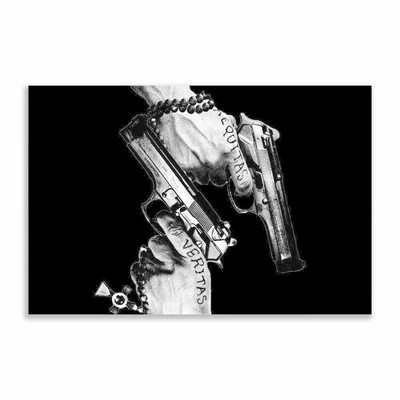 処刑人  Boondock Saints ポスター ボード パネル フレーム  75x50cm 海外 銃 ノーマン・リーダス フラナリー グッズ 絵 写真 アート 5