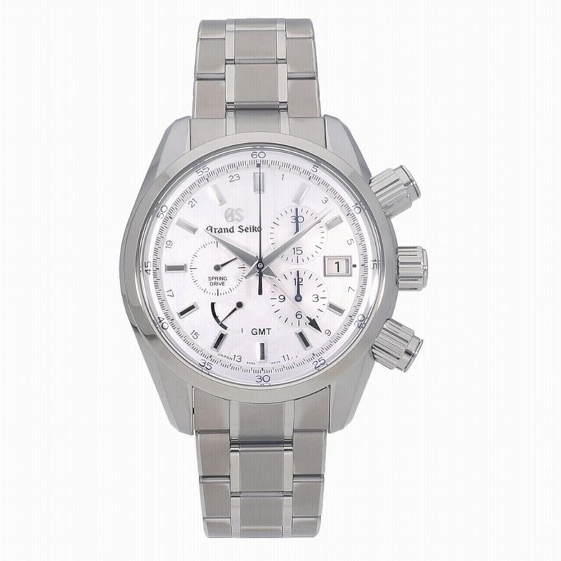 セイコー グランドセイコー スプリングドライブクロノグラフ GMT 15  