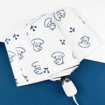 折疊雨傘女學生晴雨兩用遮陽防曬防紫外線自動太陽傘可愛少女森系