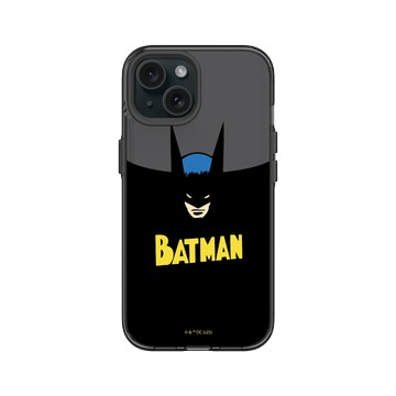 iPhone 15 Clear 酷墨灰 - Batman 蝙蝠俠 - 復古版