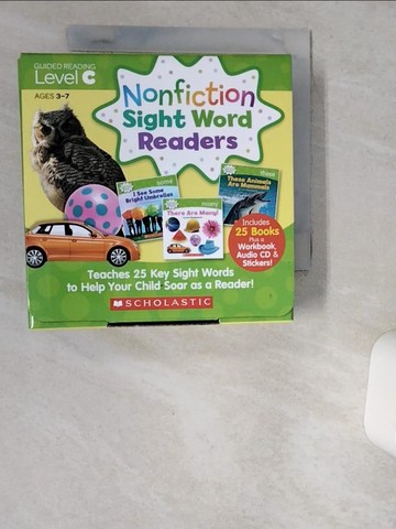 【書寶二手書T1／原文小說_TRU】Nonfiction Sight Word Readers Set C (with CD)_Scholastic Inc (COR)