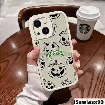 黑線南瓜小羊皮 防手機殼 蘋果iPhone16 15 14 13 12mini 11 Promax XR XS
