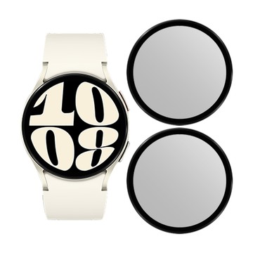 RedMoon 三星 Galaxy Watch6 40/44mm 3D曲面滿版高清透明PMMA軟式螢幕保護貼 2入