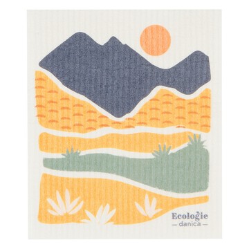 danica STUDIO Ecologie瑞典環保抹布 山谷夕景  20 x 17 x 0.1cm  1個