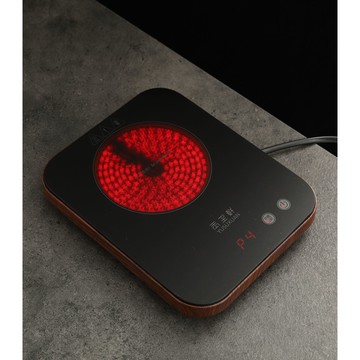 110v220v出口跨境款迷你超薄煮咖啡專用電陶爐煮細嘴手