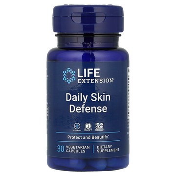 Life Extension, 日常皮膚防御，30 粒素食膠囊