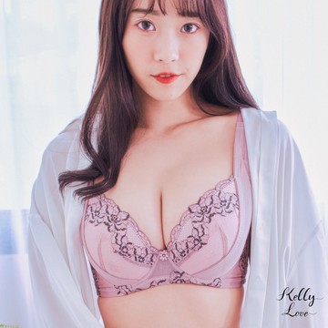【凱莉愛內衣】英國田園蕾絲內衣 低脊心 排汗材質B/C/D/E【62388 -茶花粉】