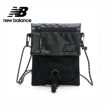【New Balance】 NB 斜背帶隨身包_中性_灰黑色_LAB51534BK