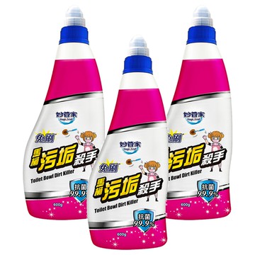 Magic Amah 妙管家 免刷馬桶污垢殺手 抗菌99.9%  600g  3瓶