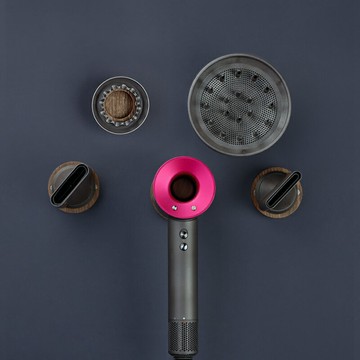 適用戴森吹風機掛架dyson 支架電吹風機掛墻免打孔收納架子置物架