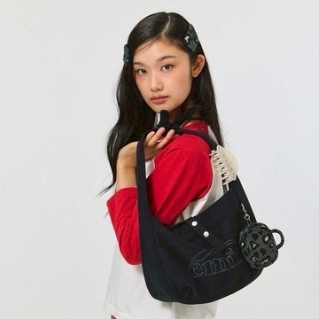 EMIS 復古 手提包 帆布包 大容量 休閒百搭 日常穿搭 棉質 三色