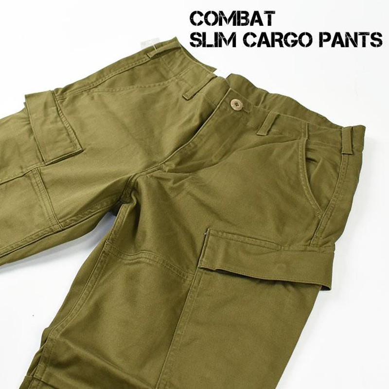 ALPHA アルファ コンバット スリム カーゴパンツ COMBAT SLIM CARGO