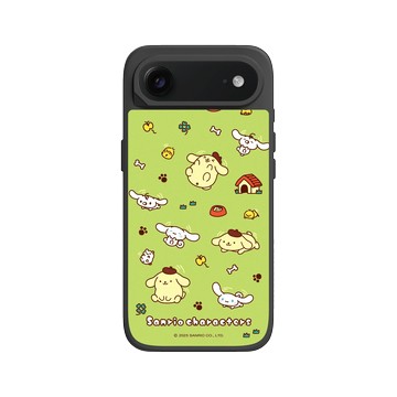 iPhone Air SolidX 黑 - 三麗鷗-布丁狗＆大耳狗綜合圖 Mix Characters - 曬日光浴