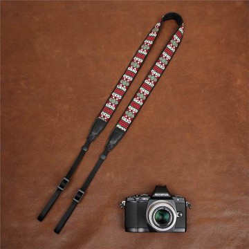 cam-in 繡花系列專業相機背帶 通用接口 cam8425