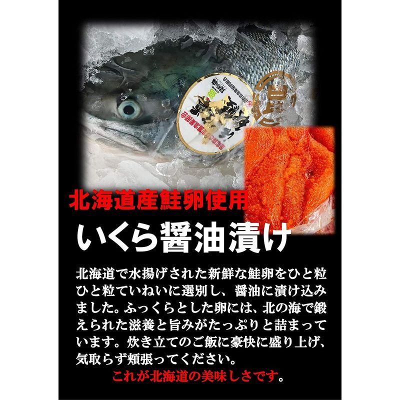 kakiya 北海道産 いくら 醤油漬け 500g(250g×2) 鮭卵 化粧箱入 ギフト 冷凍 いくら丼 鮭 函館 お取り寄せ