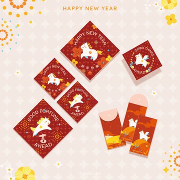 2026 馬年新年福袋 【快速出貨】馬年春聯紅包袋