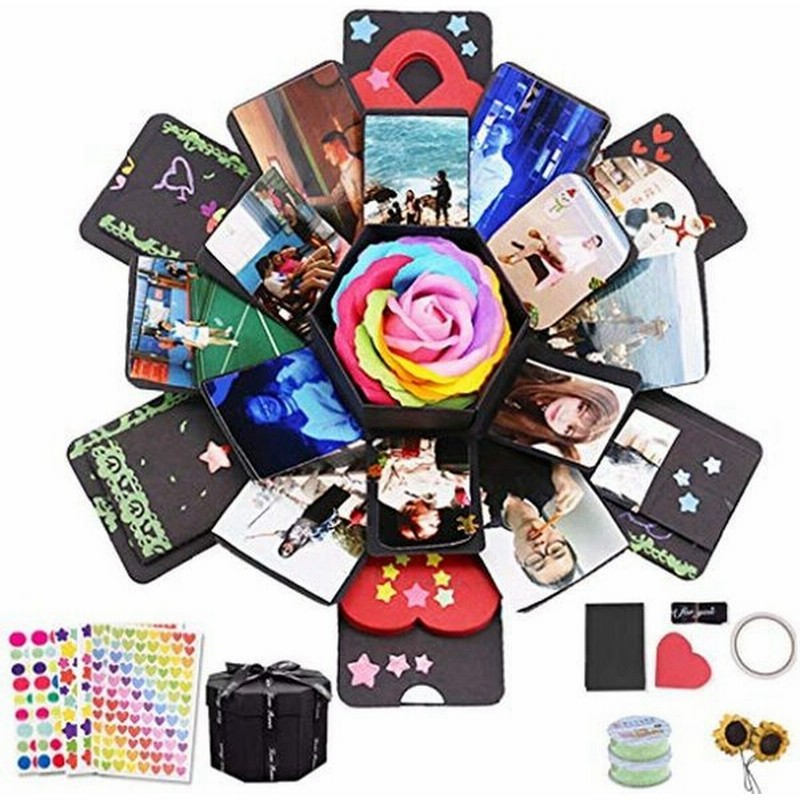 Formemory サプライズボックス 手作り アルバム 爆発ボックス ギフトボックス Diy ハンドメイド プレゼント 誕生日 母の日 バ 通販 Lineポイント最大0 5 Get Lineショッピング