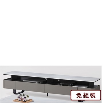 AS DESIGN 雅司家具-志赫岩板長櫃-200.5*40*45cm