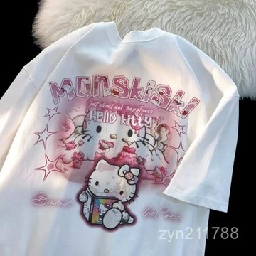 【台灣出貨】短t 夏季短袖 短袖上衣 t恤 純棉短袖 短袖 可愛上衣 夏天女裝 大尺碼女裝 女生上衣 短袖t恤 女上衣