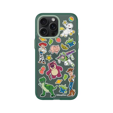 iPhone 15 Pro Max Clear 憂墨綠 - 迪士尼-玩具總動員 Toy Story - 玩具總動員 - 30週年紀念角色集合