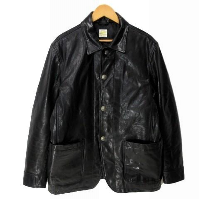 BARNS レザージャケット
