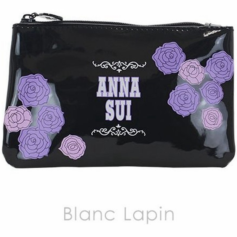 ノベルティ アナスイ Anna Sui コスメポーチ ブラック メール便可 通販 Lineポイント最大0 5 Get Lineショッピング