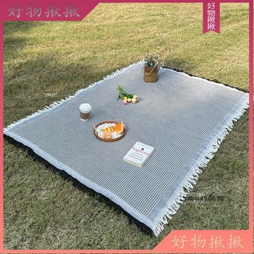 【台灣免運】 ins野餐墊防潮網紅人戶外地毯地墊加厚沙灘墊單人墊子野外露營