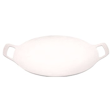 好玩旅物 輕量薄型韓式麥飯石雙耳不沾鍋烤肉盤  34cm  1組