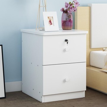 簡易床頭櫃簡約現代臥室置物架床邊小櫃子收納迷你小儲物櫃經濟型