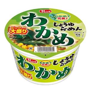 訳あり12個入　わかめしょうゆラーメン ビック100g  賞味期限:2024 23