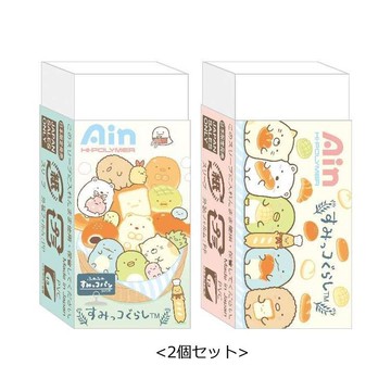 日本製 角落生物 麵包 橡皮擦 文具 擦子 組合 擦布 日本文具 日本代購 角落小夥伴 正版 J00017400