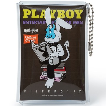 FILTER017 x PLAYBOY READING PVC COIN PURSE 零錢包 收納包 (黑色)