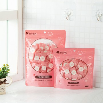 一次性壓縮毛巾全棉旅游旅行便攜洗臉巾美容潔面巾小方巾旅行用品