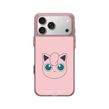 iPhone 17 Pro Max Clear (相機按鈕) 晶醺玫 - 寶可夢 Pokemon - 大臉系列-胖丁