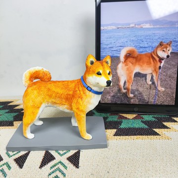 定制化狗狗 寵物 公仔 毛小孩 肖像畫 似顏繪 定制 紀念 禮物