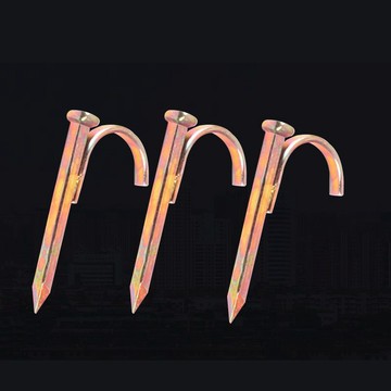 ⚡台灣出貨⚡彎釘 鋼釘子 透明粘鈎 彎釘子 直釘子 掛簾子配件釘子 釘子
