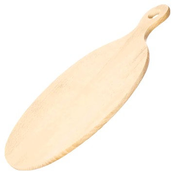 EXCELSA Realwood槳型櫸木砧板 橢  34 x 16.5 x 1cm  1個