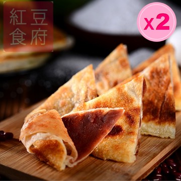 【廠商直送】[冷凍宅配]紅豆食府豆沙鍋餅480g/包， 共2包