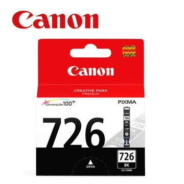 CANON  CLI-726BK 原廠淡黑色墨水匣