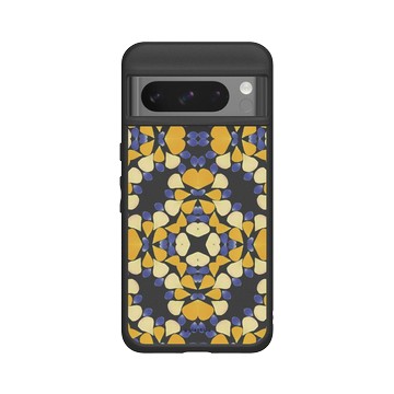 Pixel 8 Pro SolidSuit 黑 - Plantica - 阿拉伯蔓紋 – 絢彩