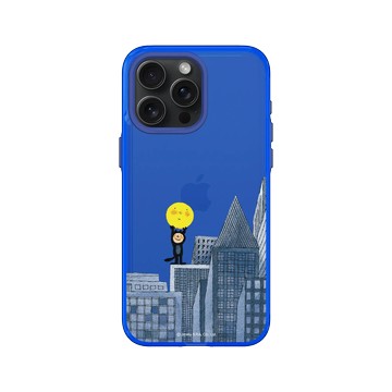 iPhone 15 Pro Max Clear 激光藍 - 幾米 Jimmy Liao - 月亮忘記了-城市